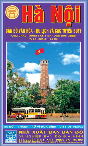 Bản đồ du lịch và các tuyến xe Bus Hà Nội