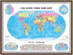 Bản đồ hành chính Thế giới