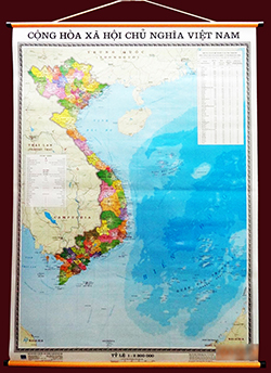 Bản đồ nẹp ống Việt Nam