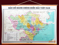 Bản đồ nẹp ống miền Bắc Việt Nam