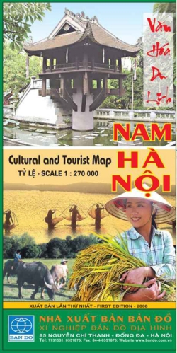 Bản đồ du lịch Hà Nội tiếng Anh