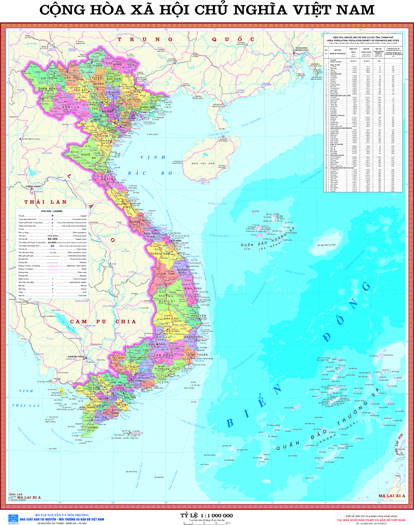 Bản đồ hành chính Việt Nam - BẢN ĐỒ QUẢ CẦU